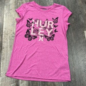 Girls Hurley tee size 8/10